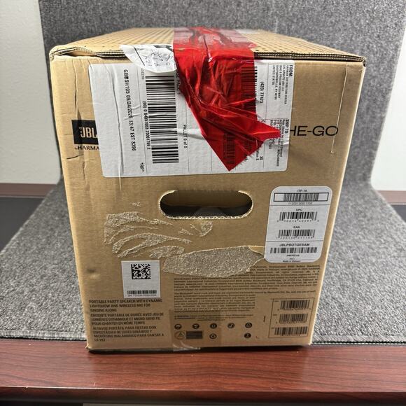 JBL - PartyBox On-The-Go Essential Portable Wireless Party Speaker Wireless Mic - Picture 4 of 5